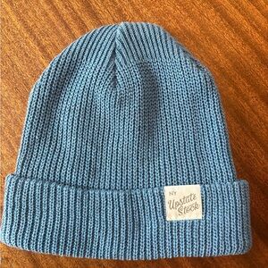 NWT Upstate Stock Blue Knit Beanie